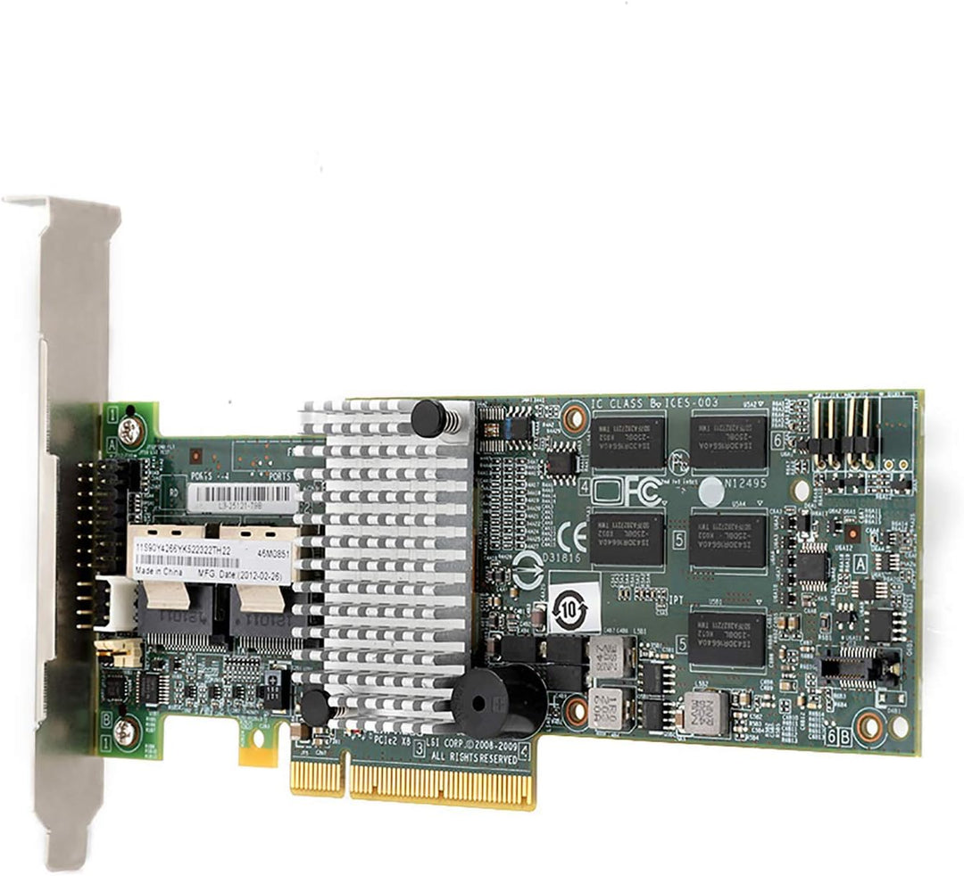 IBM M5015 Megaraid, SAS Controller RAID 6G PCIe Bang 9260‑8i SATA und Olufsen X8 für LSI 46M0851