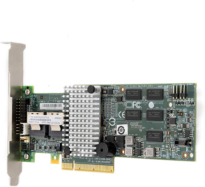 IBM M5015 Megaraid, SAS Controller RAID 6G PCIe Bang 9260‑8i SATA und Olufsen X8 für LSI 46M0851