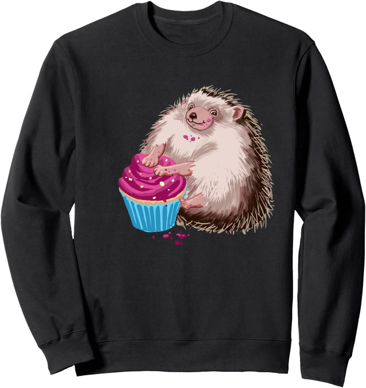 Hedgeho Cupcake Haustier Igel Sweatshirt