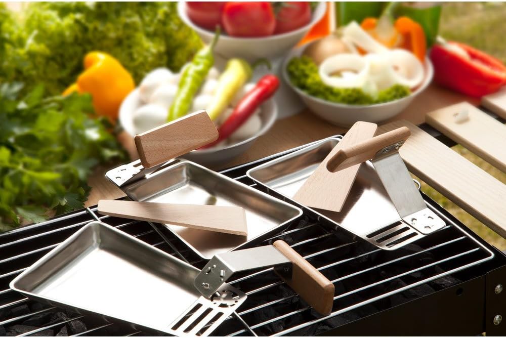 Hecht Grillpfännchen mit abnehmbarem Griff