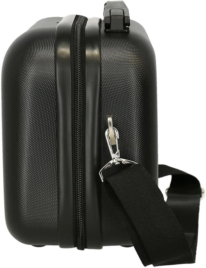 Pepe Jeans Cromwell Adaptable Kulturbeutel, Schwarz, 29 x 21 x 15 cm, starres ABS, 9,14 l, 0,63 kg