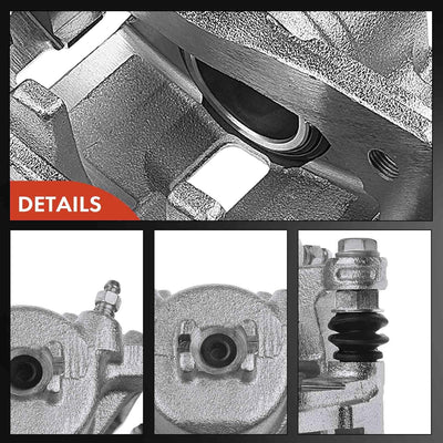 Frankberg 1x Bremssattel Bremszange Vorne Rechts Kompatibel mit Civic VII EM2 EU EP EV ES ET 1.3L-1.