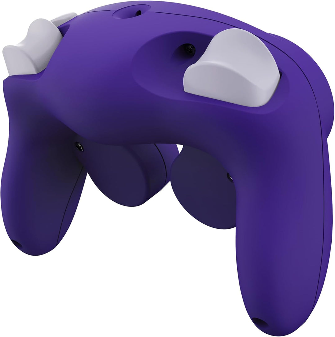 eXtremeRate Ersatz Grips Case Hülle kompatibel mit Nintendo Game Cube Controller, Griff Gehäuse & D-