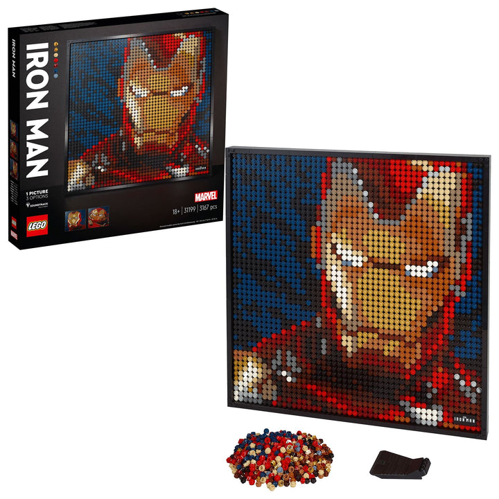 LEGO 31199 Art Marvel Studios Iron Man - Kunstbild