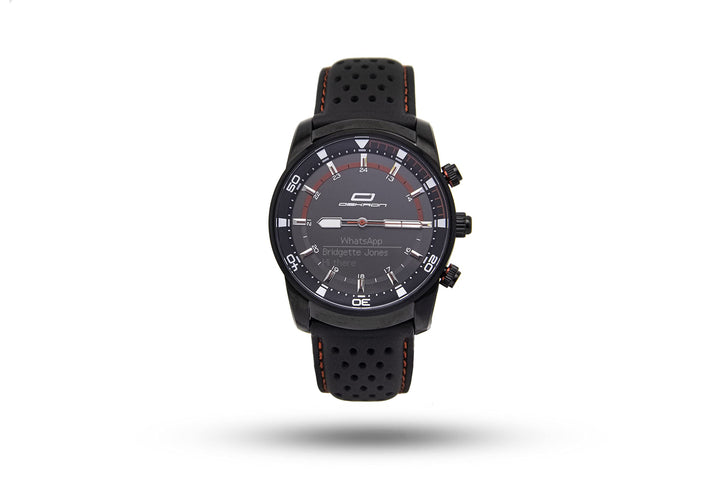 OSKRON Racing Armbanduhr mit Smartwatch Funktionen - Rot, Einheitsgrösse, Rot