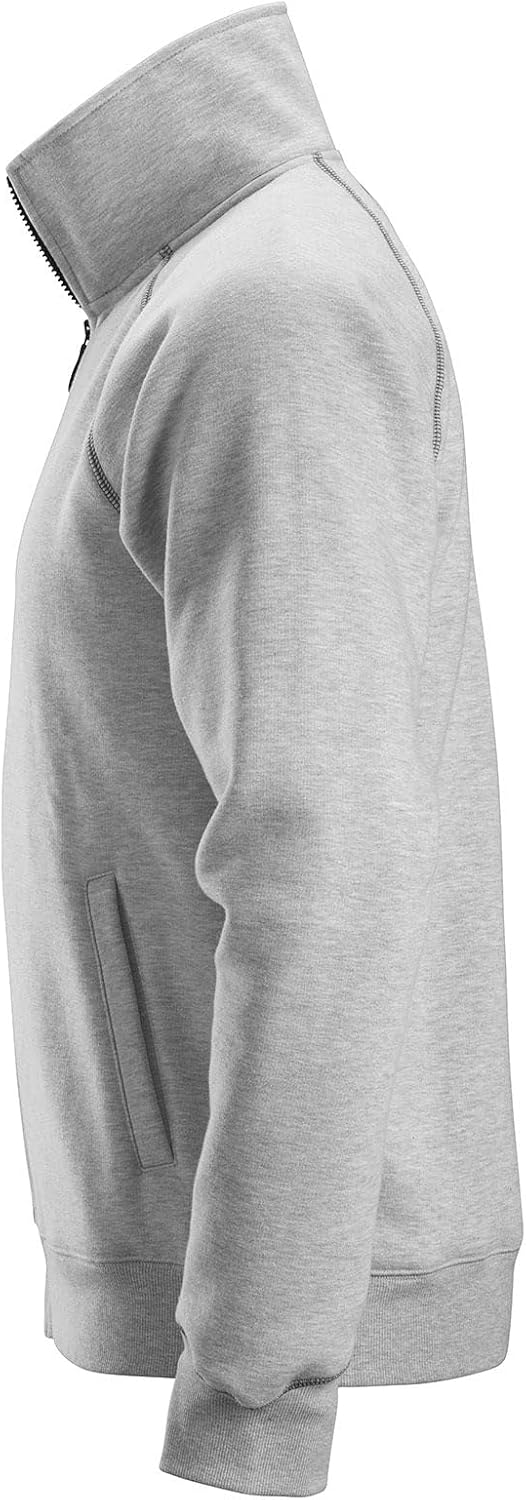 Snickers Workwear Unisex Chaqueta Sudadera Con Cremallera Completa Gris Claro Talla Sweatshirt mit d