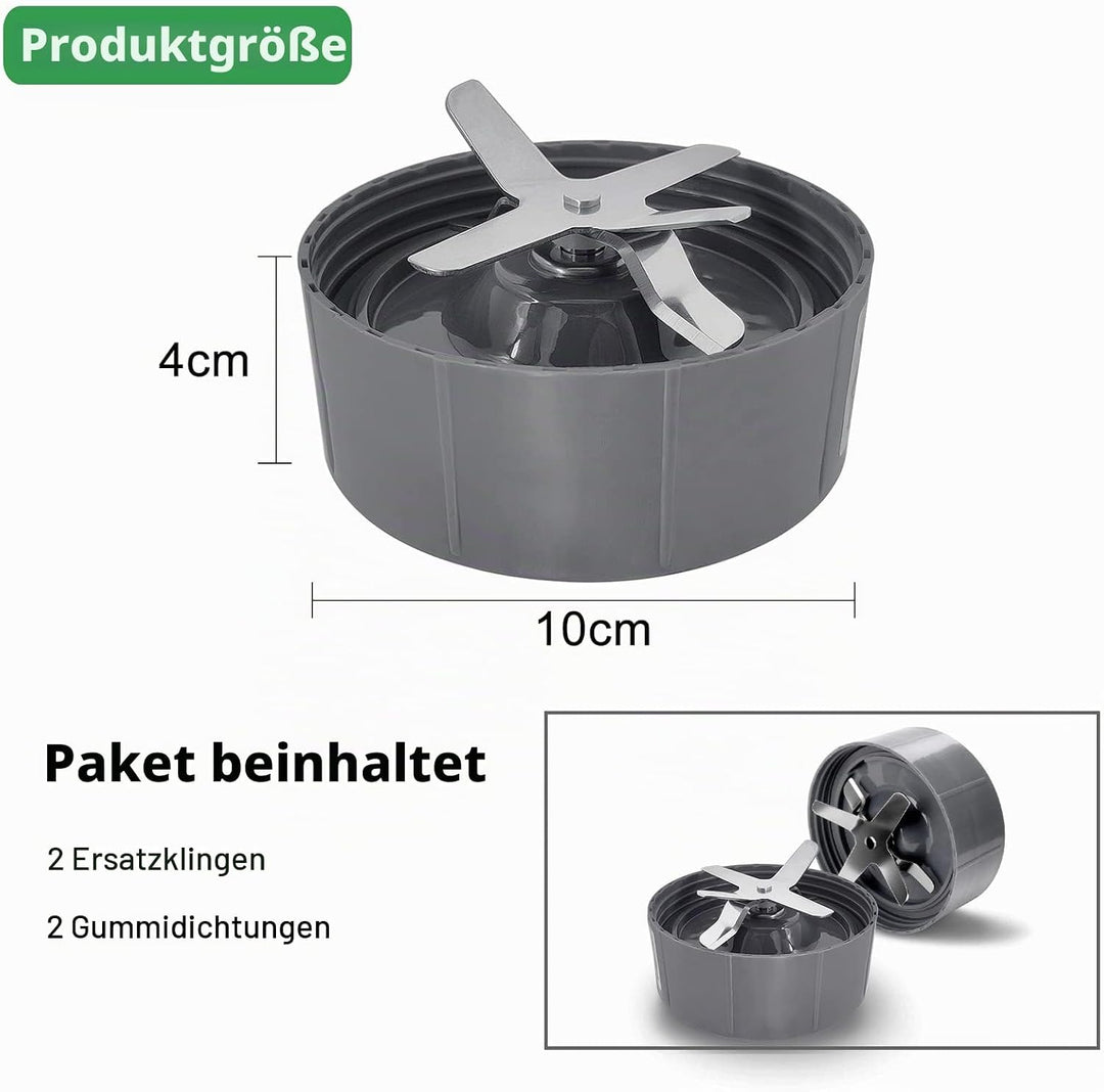 Entsafter Ersatz Blade Kompatibel mit NutriBullet Mixer 900/ 600W Pro Serie, Blender Zubehör Ersatzt