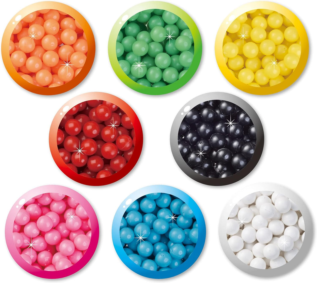Aquabeads 31774 Kreativ Würfel - Super Mario - Bastelset, grün & 31517 Perlen, Multi Color, 18 cm