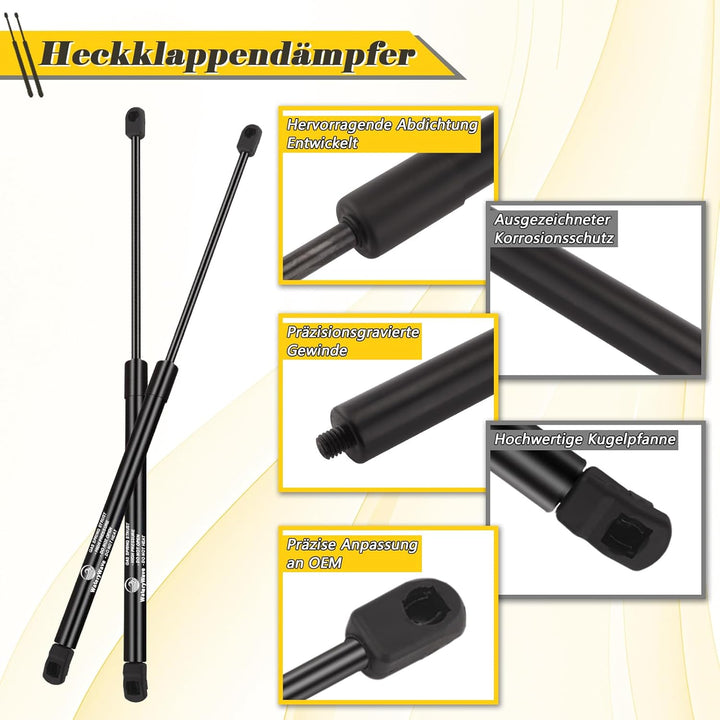 2X Heckklappendämpfer für VW Bora Variant 1J6 Kombi 1999-2005 für Golf IV 1J1 Golf IV Variant 1J5 19
