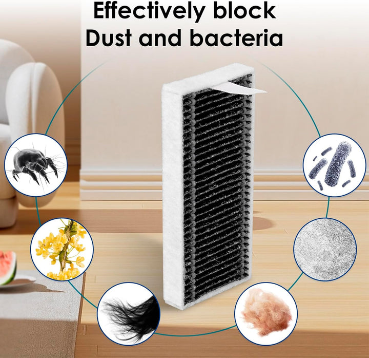 (9 Stück) X8 Pro Omni Ersatzteile, kompatibel mit ECOVACS DEEBOT X8 PRO Omni/ X8 Omni Saugrobote,. 1