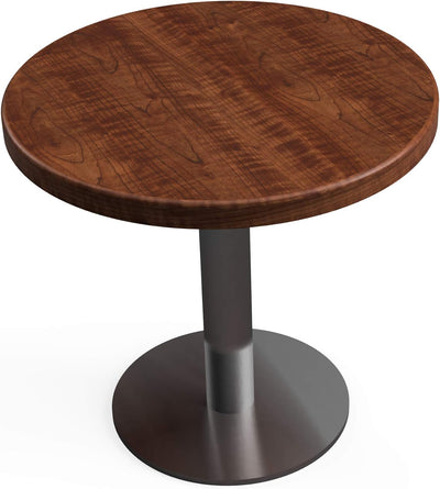 ONPIRA Untergestell Rund Edelstahl Tischgestell Bistrotisch Bodenplatte Ø45cm