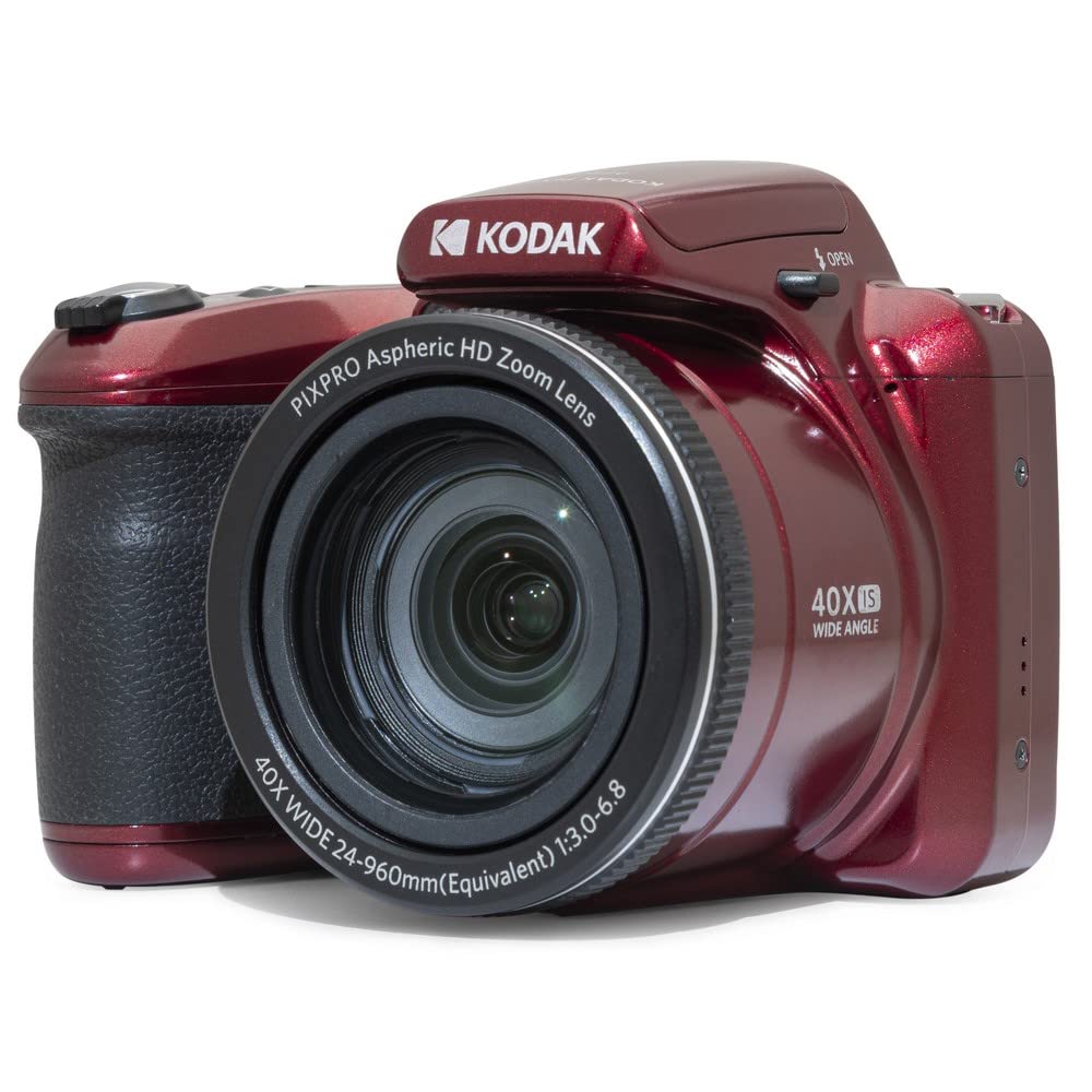 KODAK Pixpro Astro Zoom AZ405 – Digitalkamera Bridge Zoom, X40 Zoom, 24 mm Weitwinkel, 20 Megapixel,