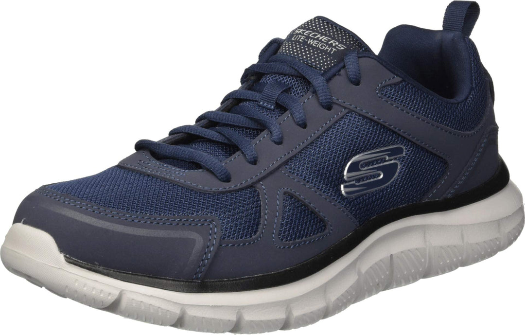 Skechers Herren Track Scloric Turnschuhe 40 EU Weit Navy Nvy, 40 EU Weit Navy Nvy