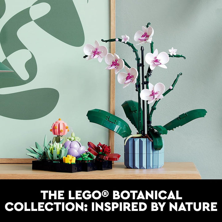 LEGO Succulents 10309 Plant Decor Building Set for Adults; Build a Succulents Display Piece for The