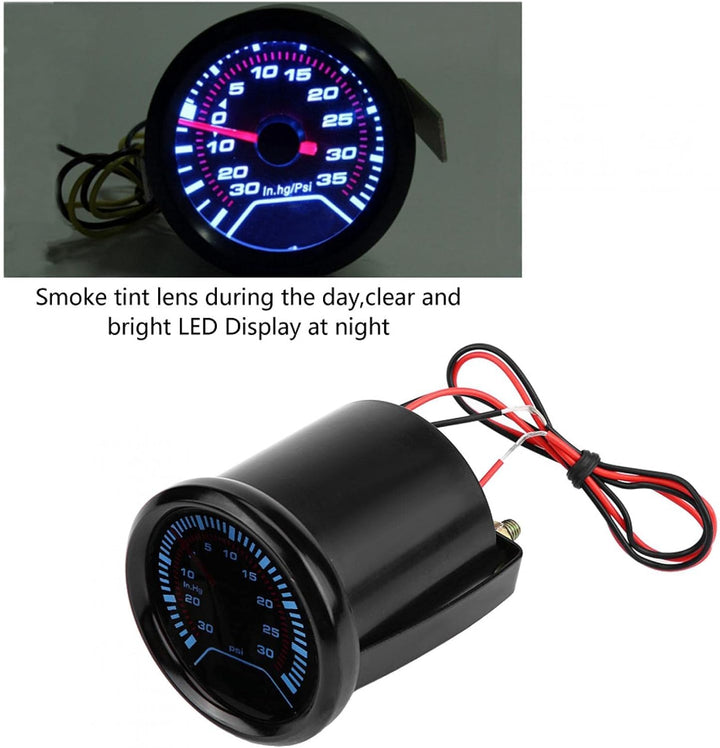 Turbo-Ladedruckanzeige Turbolader-Manometer Für Manometer mit 52 mm Durchmesser
