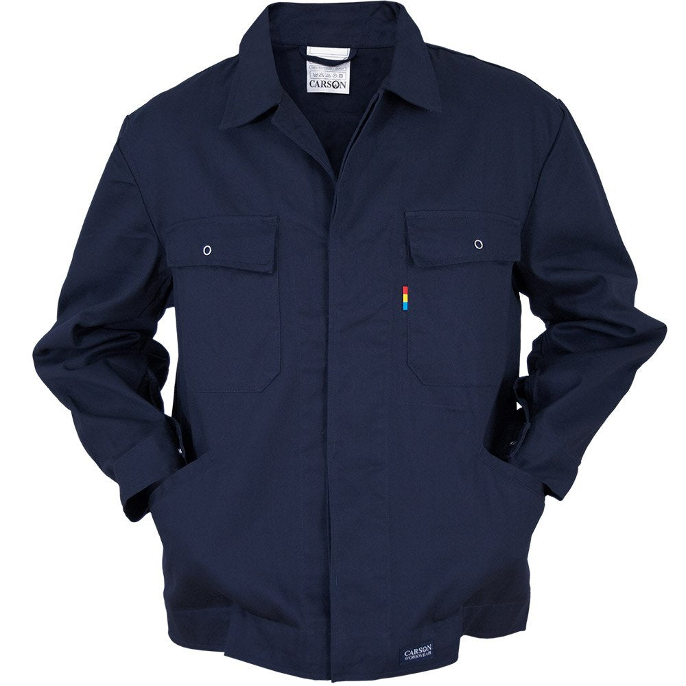 Carson Classic Workwear Arbeitsbundjacke aus reiner Baumwolle, 1 Stück, 62, marine, KTH728.HY 62 Mar