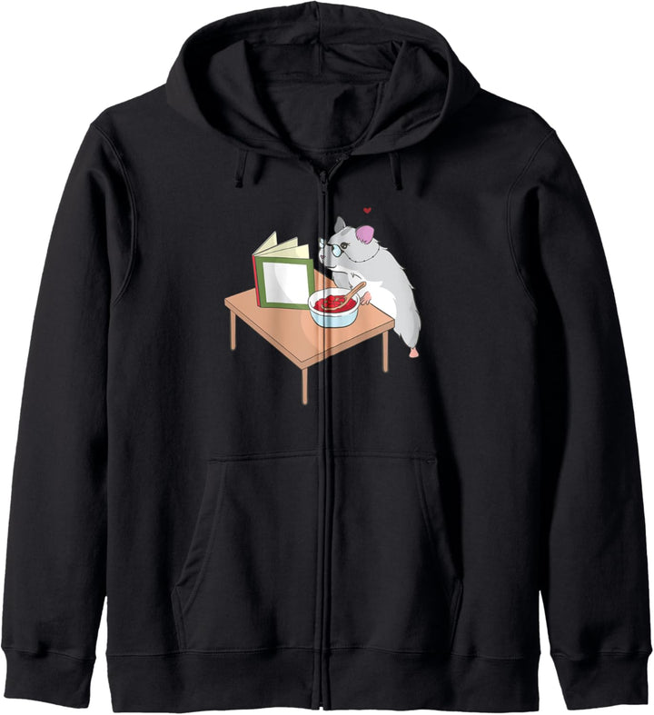 Ironischer Hamster Hobbykoch Niedlich Kapuzenjacke