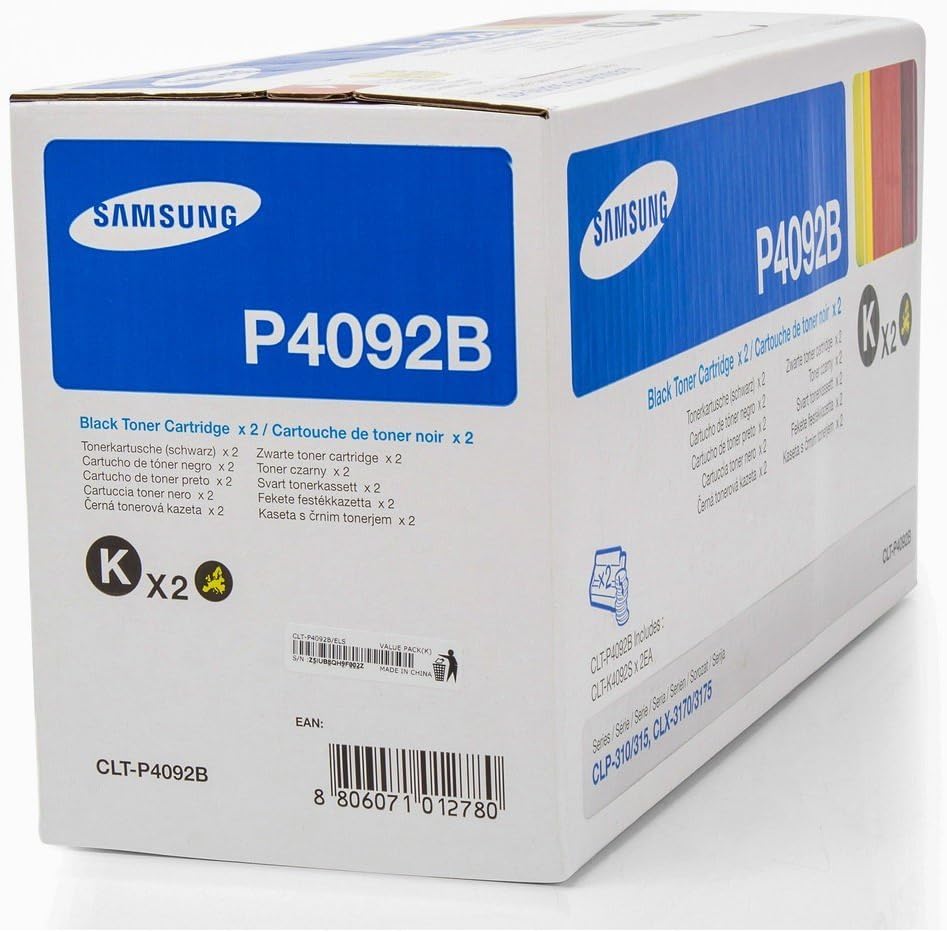 Samsung CLT-P4092B Doppelpack Original