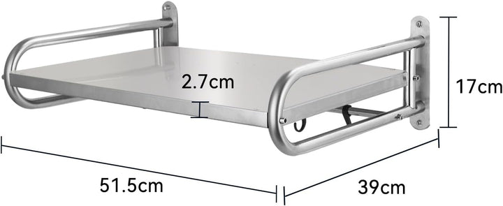 Youyijia mikrowellen Regal Carbon Stahl Wandmontage mikrowellenhalterung Halter mit HäNgen mikrowell