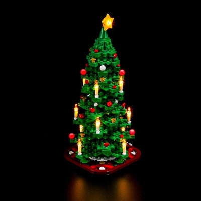 BRIKSMAX 40573 Led Licht für Lego Weihnachtsbaum - Compatible with Lego Bausteinen Modell - Ohne Leg