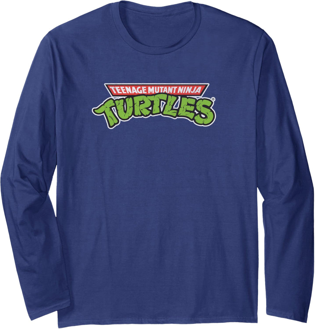 Teenage Mutant Ninja Turtles Retro Logo Langarmshirt