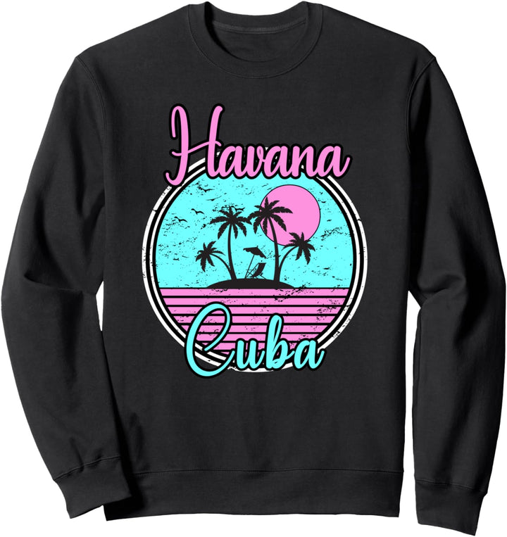 Havanna Kuba Reise Souvenir Geschenk Sweatshirt