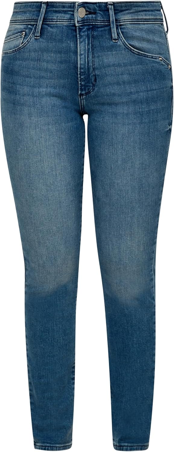 s.Oliver Damen Jeans-Hose Slim Leg 32W / 30L Blau, 32W / 30L Blau