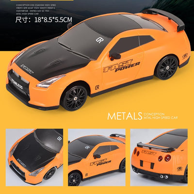 Siereolly RC Drift Car 1:24 Ferngesteuertes Auto 2,4Ghz Spielzeugauto 15km/h 4WD Ferngesteuertes Ren