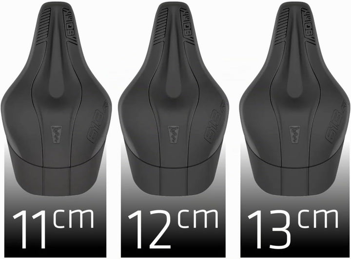 SQlab Unisex – Erwachsene 613 Ergowave R Triathlon Fahrradsattel 13 cm, 13 cm