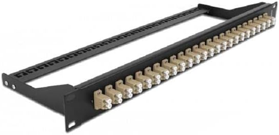 Delock 19″ LWL Patchpanel 24 Port LC Duplex beige