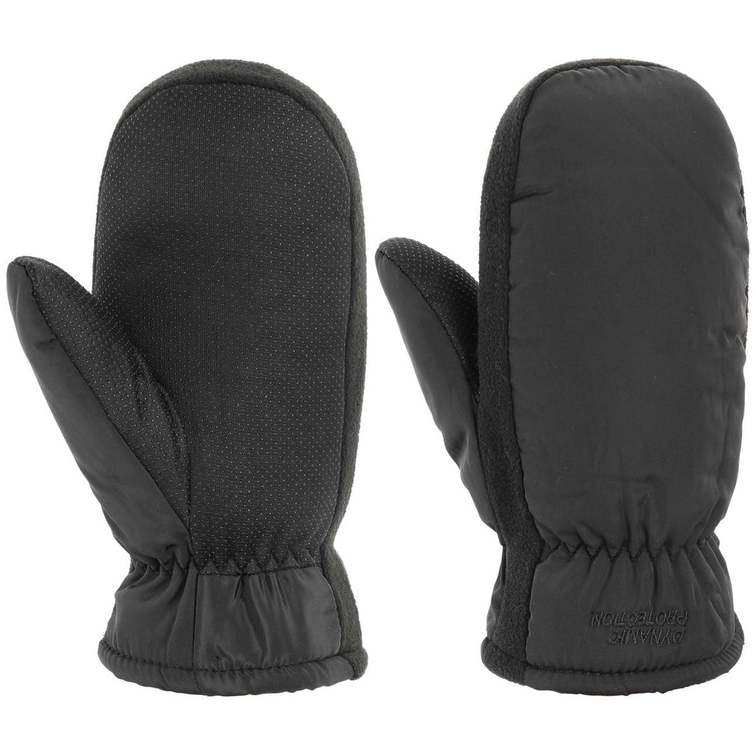 Lipodo Fäustlinge mit Teddyfutter Damen/Herren - Leicht Gummierte Innenseite - Damenhandschuhe - Her