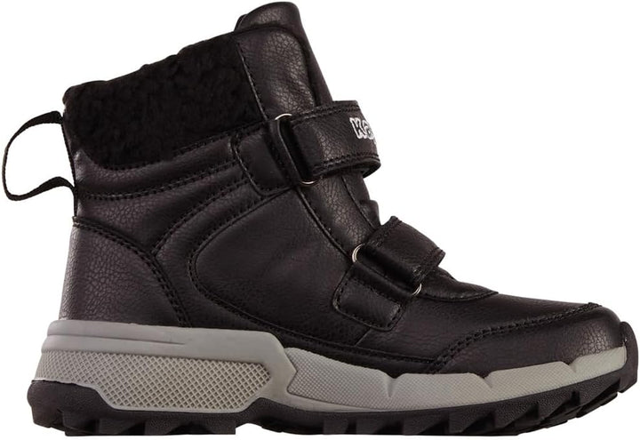 Kappa Unisex Kinder Tapiwa K Unisex KidsSchneestiefel 31 EU Schwarz, 31 EU Schwarz