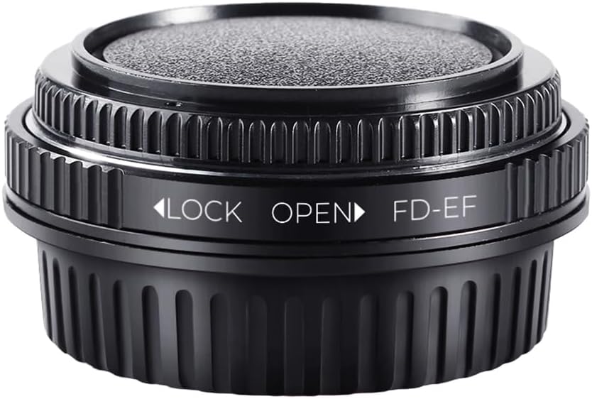 K&F Concept FD-EOS Objektivadapter Adapter Canon Objektiv Adapterring für Canon FD FL Objektiv an Ca