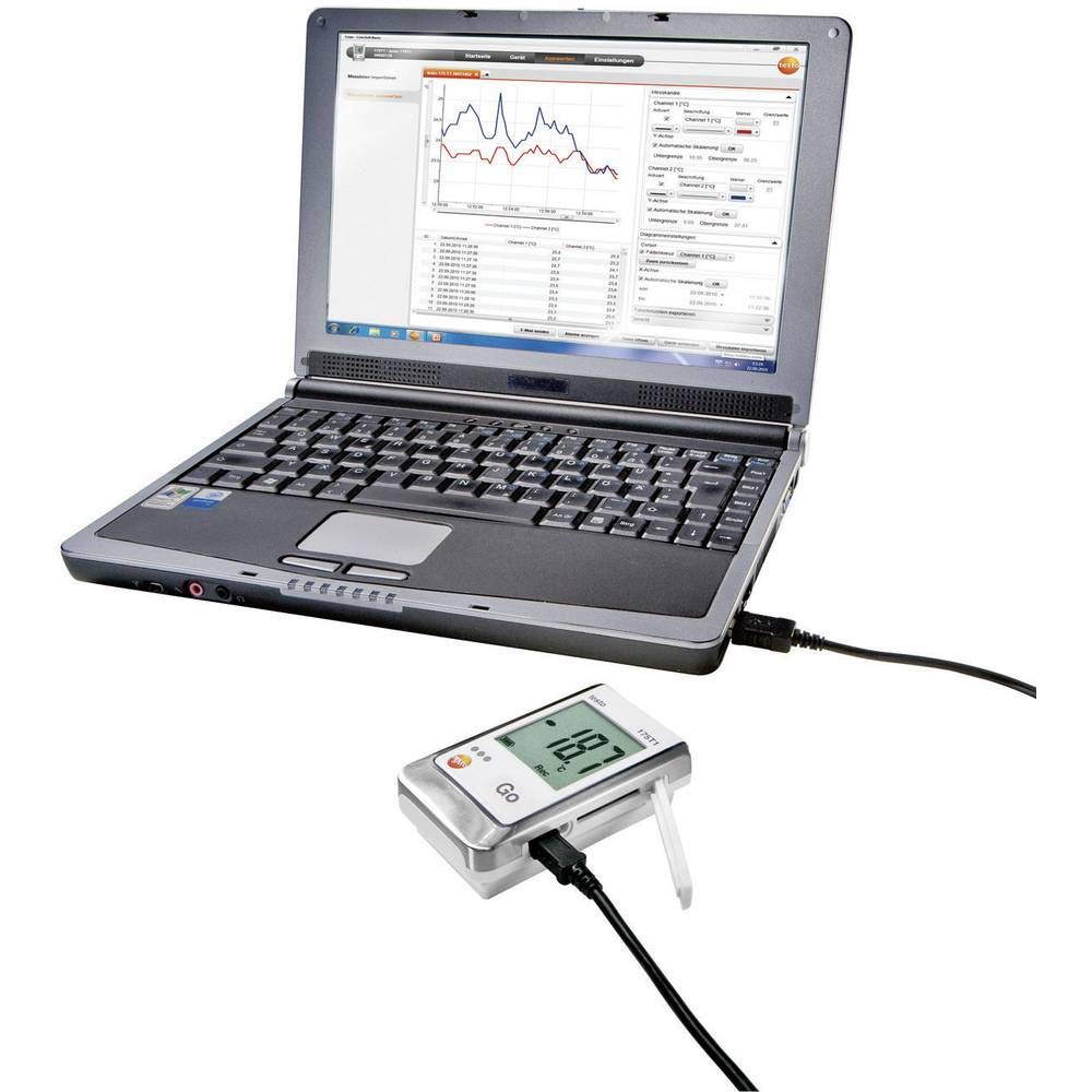 Testo SE & Co.KGaA Testo 176 Datenlogger Druck, Temperatur und Feuchte H1, 0572 1765