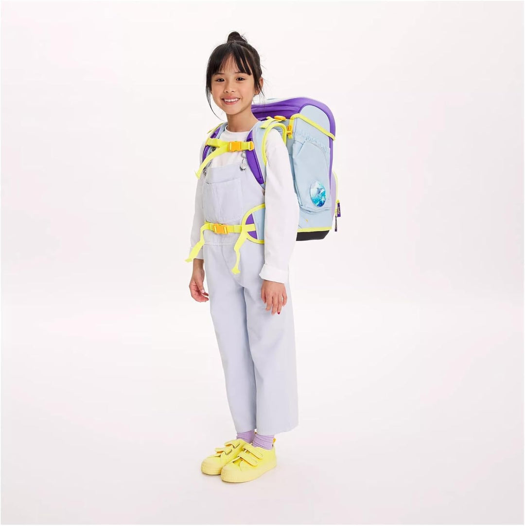 ergobag cubo Set ergonomischer Schulranzen, Vorgänger-Kollektion, klassisch 5-teilig 1. Klasse Grund