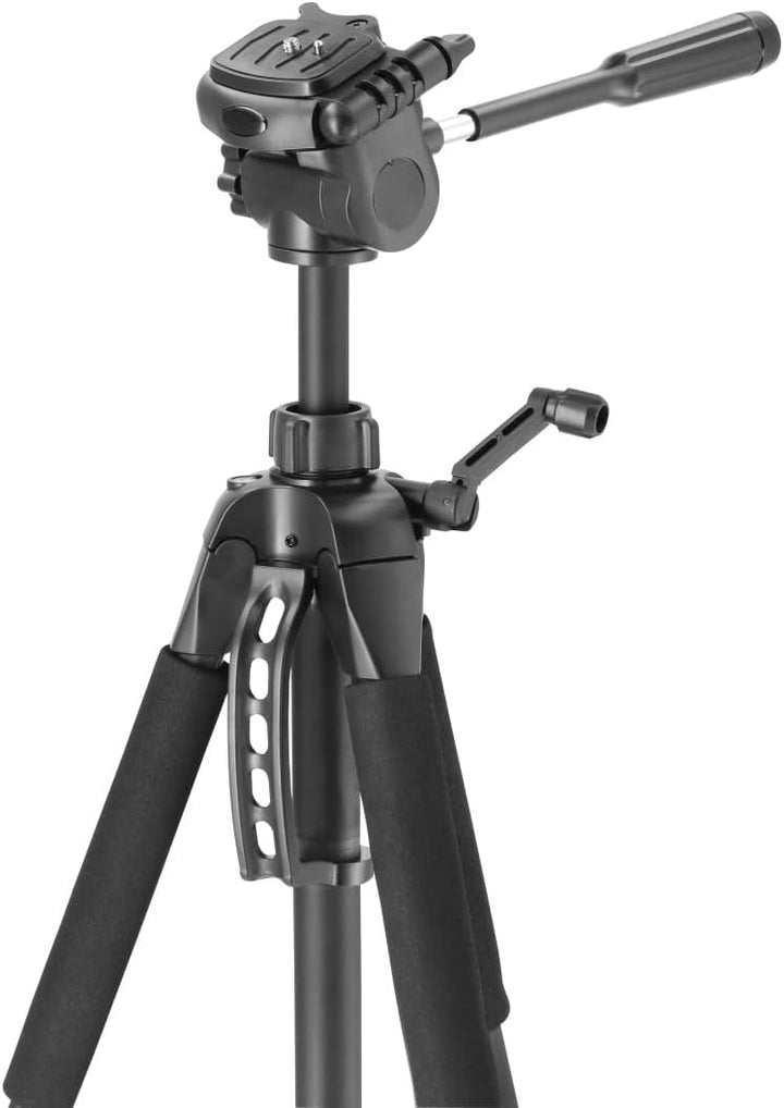 Hama Stativ Kamera "Action 165 3D" (Leichtes Fotostativ inkl. Handy-Halterung, Tripod mit 61-165cm H