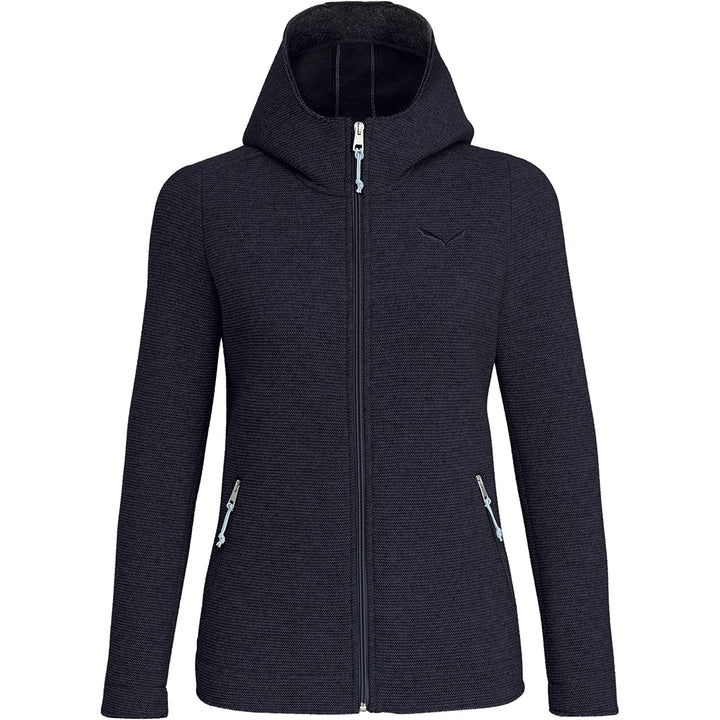 Salewa Women Sarner Full-Zip Hoody Jacke Softshelljacke Strickjacke 42/36 Premium Navy, 42/36 Premiu