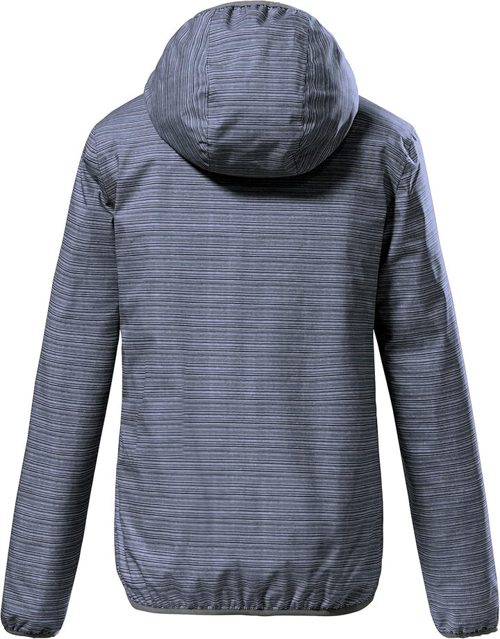 Killtec Damen Kos 3 Wmn Jckt Funktionsjacke/Outdoorjacke mit Kapuze, packbar 36 dunkelblau, 36 dunke
