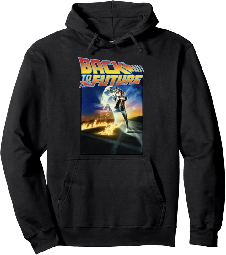 Back To the Future Movie Poster Classic Pullover Hoodie