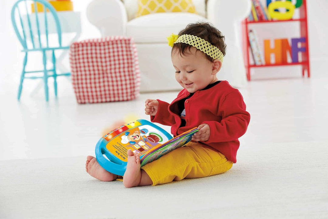 Fisher Price CDH49 Lyrics and Learning Book for Children Aged 6 Months and Above Italienisch, Italie