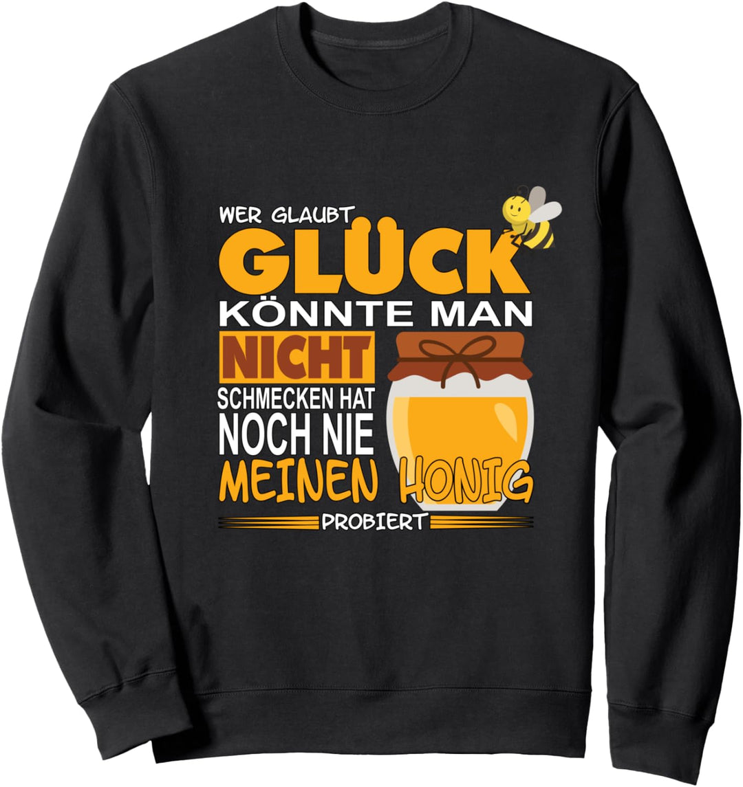 Imker Lustige Bienen Motiv Sweatshirt