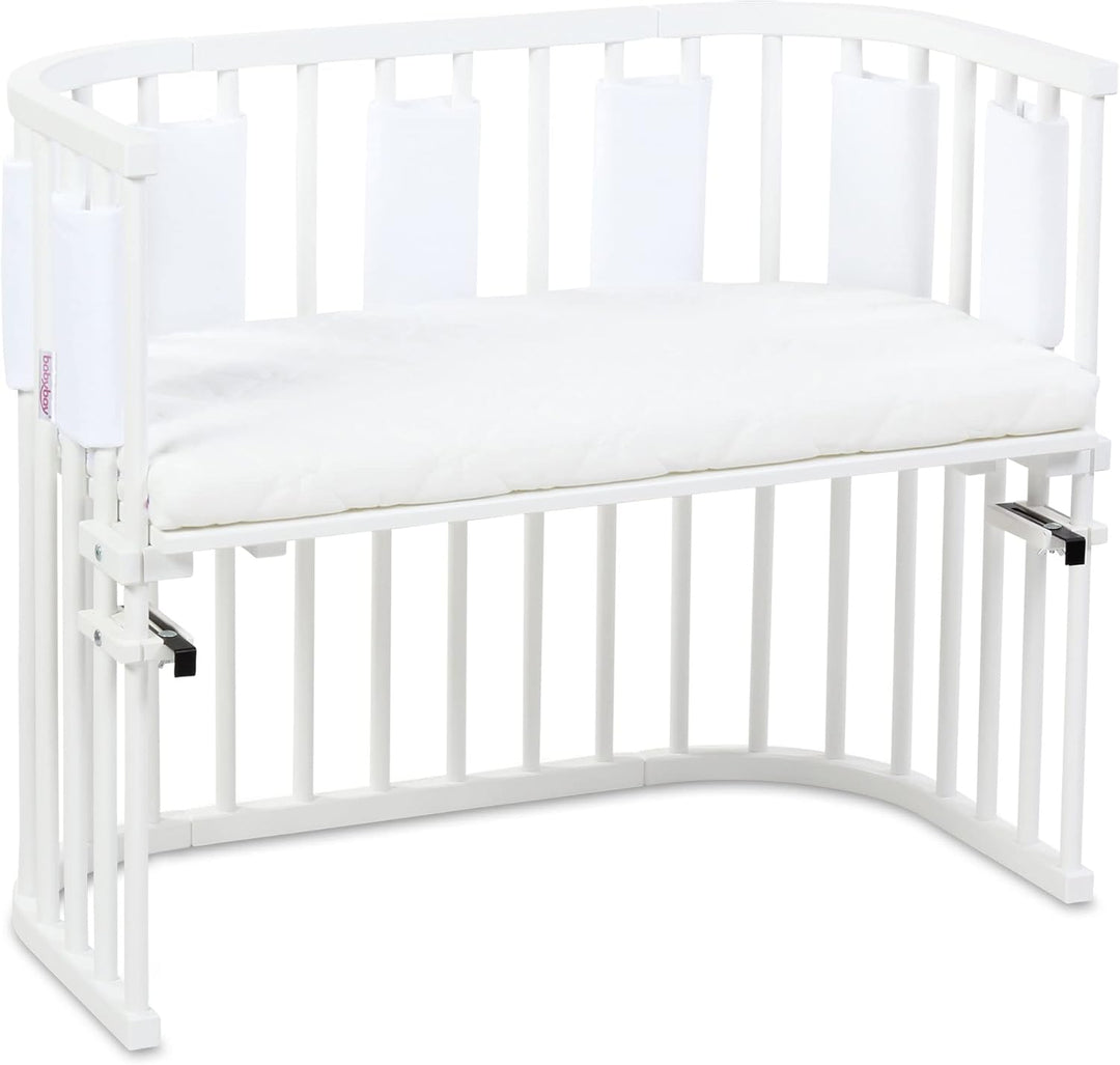 babybay Nestchen Ultrafresh Piqué passend für Modell Maxi, Boxspring, Comfort, Mini und Midi, weiss