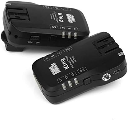Pixel King P-TTL Funkblitzauslöser (für Sony) schwarz, schwarz