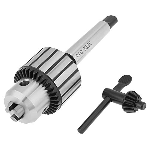 Zahnkranzbohrfutter, 1-13mm Bohrfutter Selbstanzug Keyless MT2-B16 Dorn für Drehmaschine MT2, zum Ze