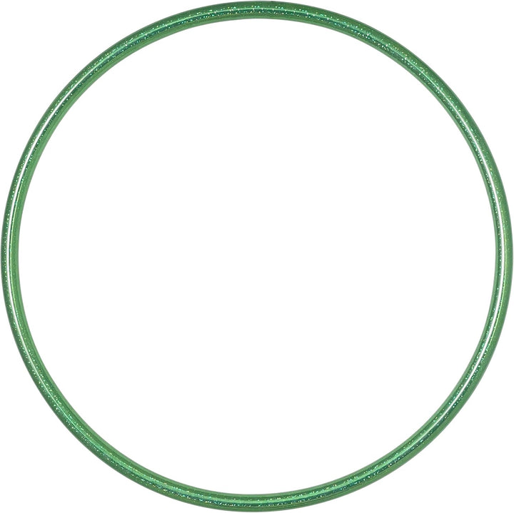 hoopomania Kinder Hula Hoop, Glitter Farben, Ø60/70/80cm Ø80cm Grün, Ø80cm Grün