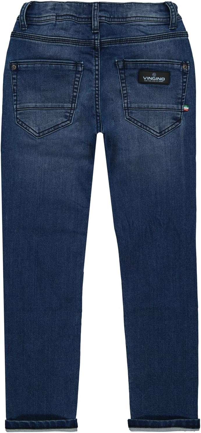 Vingino Jungen Davino Jeans 152 Slim Dark Used, 152 Slim Dark Used