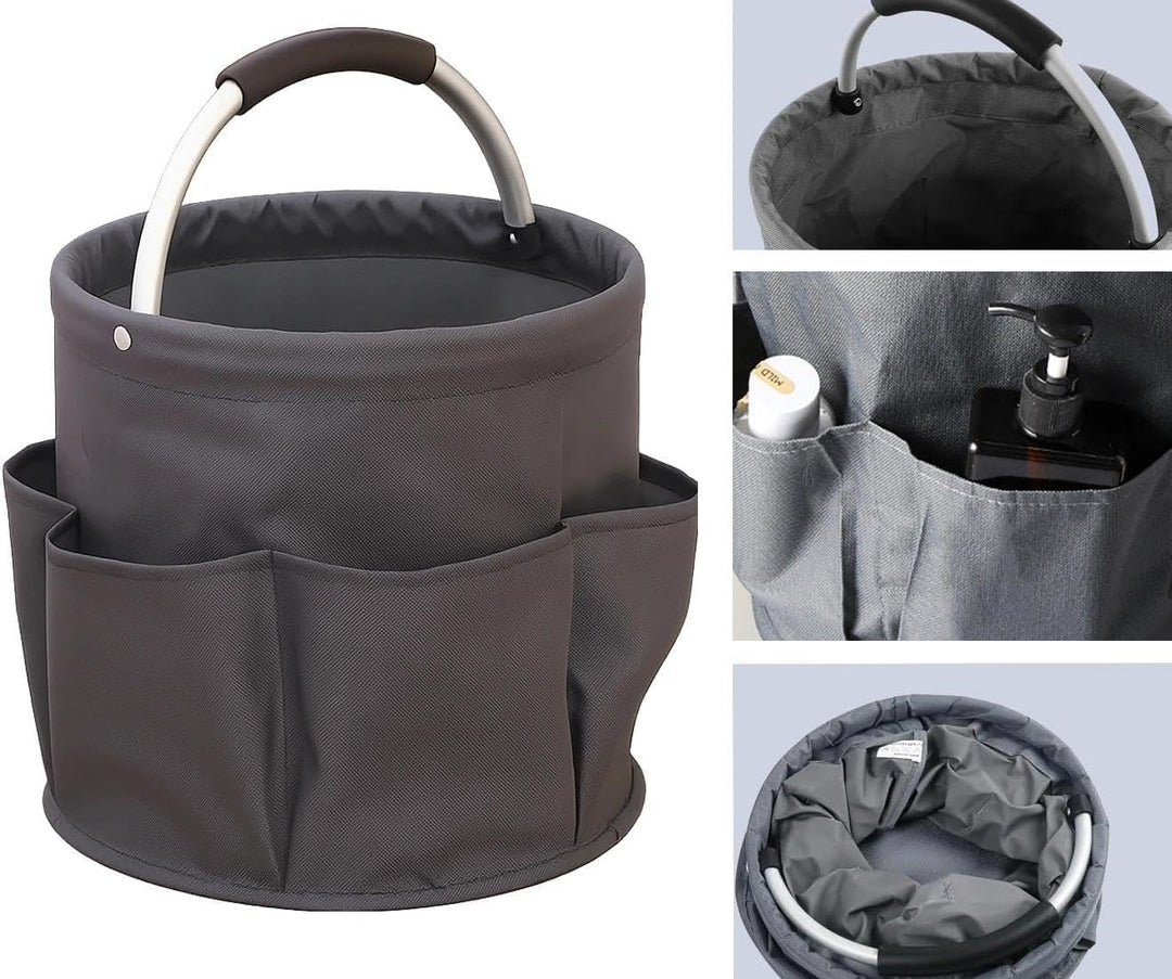 Reinigungs-Caddy, Putzmittel Organizer, Faltbarer Putztasche, Aufbewahrungskorb Mit Griff, Werkzeugk