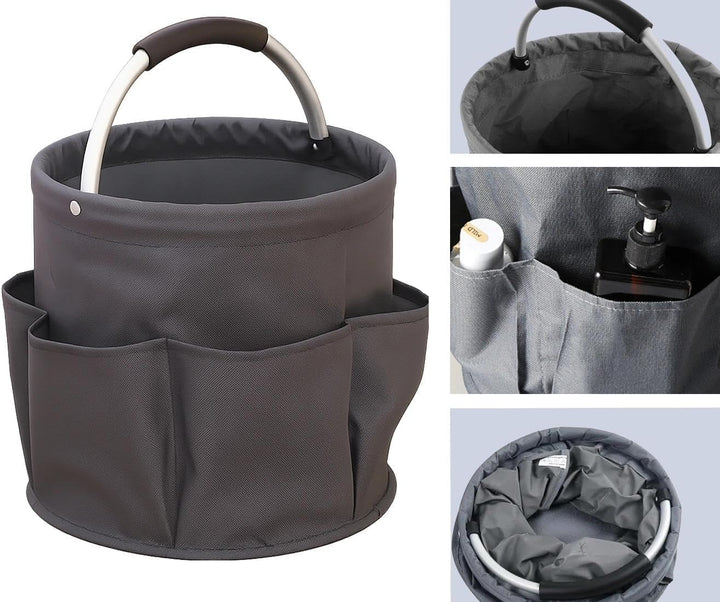 Reinigungs-Caddy, Putzmittel Organizer, Faltbarer Putztasche, Aufbewahrungskorb Mit Griff, Werkzeugk