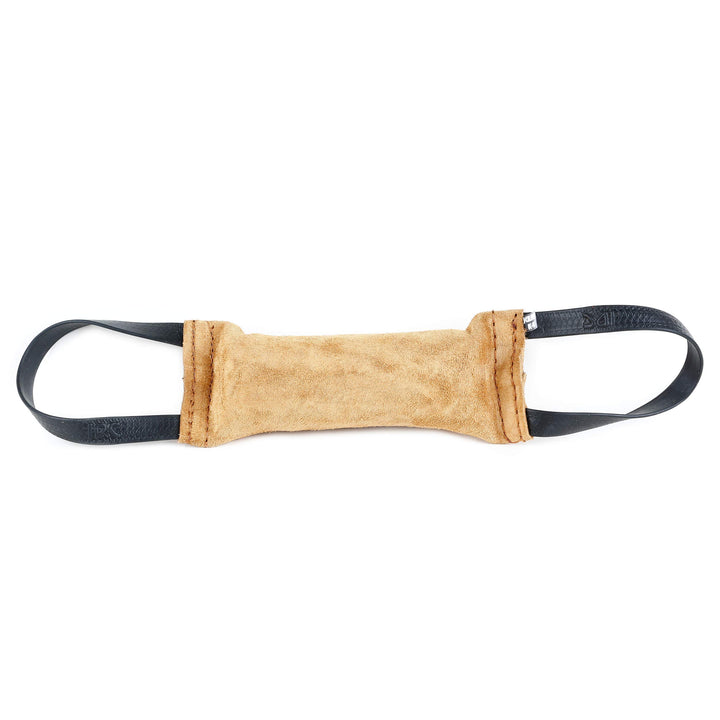 JULIUS K-9 18525, Beisswurst, Leder 25 cm x 5,5 cm, innen genäht, zwei Handschlaufen 25 cm x 5,5 cm