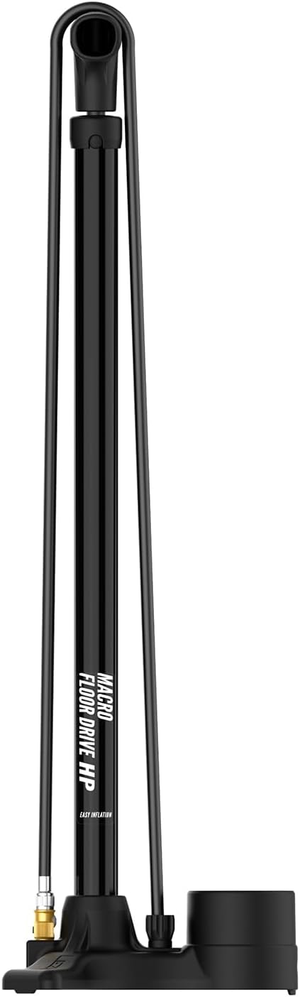 Lezyne 4712805989VAR2 - Pumpe Aluminium inflator stehend Macro Floor Drive 220PSI ABS-1 Chuck Flach,
